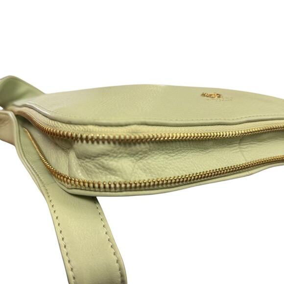 Radley London Light Green Crossbody Leather Bag Purse Shoulder Messenger - Picture 12 of 16